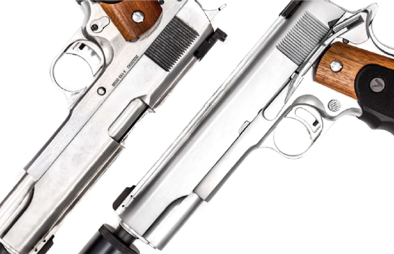 Vorsk Agency VX-9 Airsoft Pistol Chrome/Black - Image 6