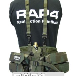 RAP4 Tactical Paintball Harness - Woodland