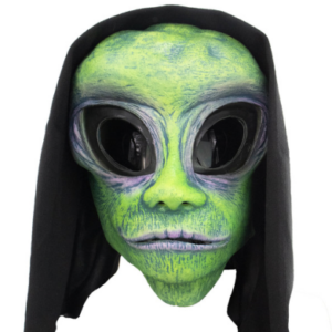 Zombie Shoot Mask - Green Alien